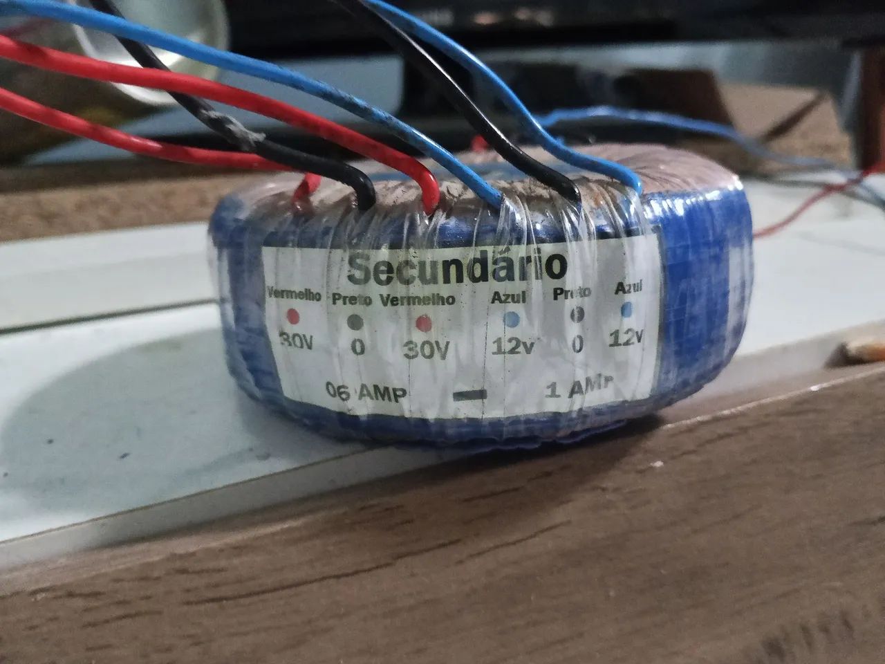 Transformador toroidal para som - Foto 2