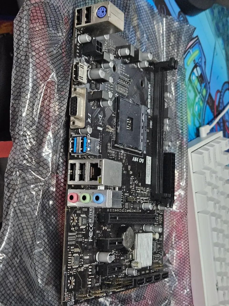 Placa mãe A320MH Biostar - Foto 2