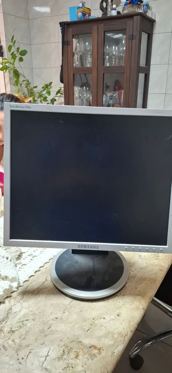 Monitor Samsung SyncMaster 740N 17" + VGA e Cabo de Força - Foto 2