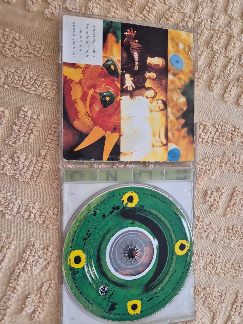CD original SKANK Calango. Com encarte - Foto 3