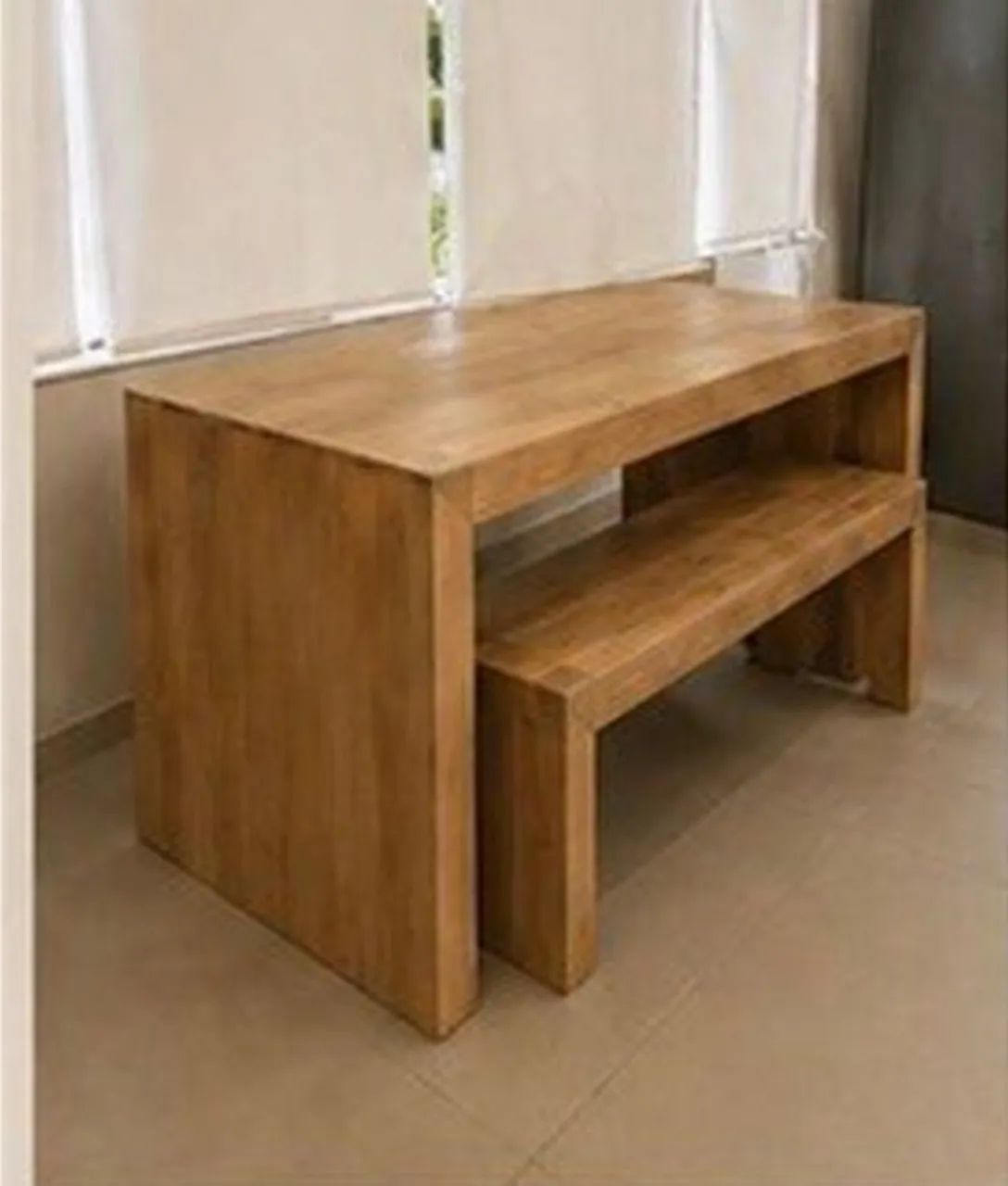 Mesa de Jantar com Madeira de Demolição - Foto 2
