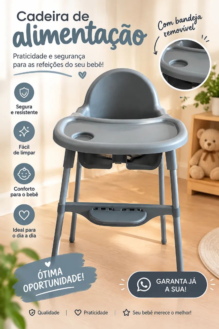 Cadeirinha de alimentação 