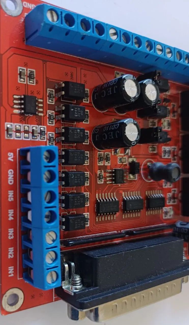 Controladora Máquina  CNC quatro Eixos lpt - Foto 4