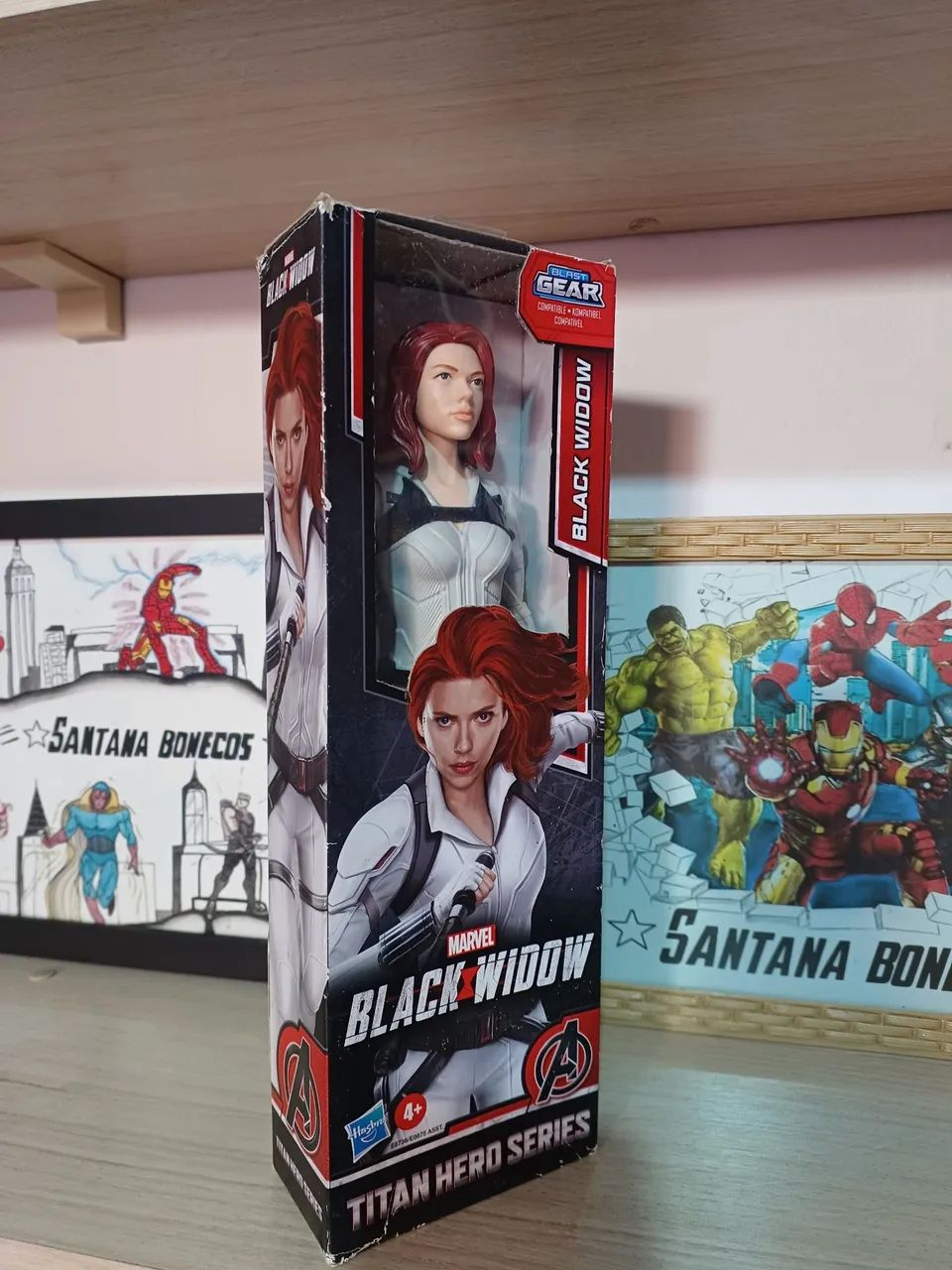 Viúva Negra 30cm original marca Hasbro  - Foto 5