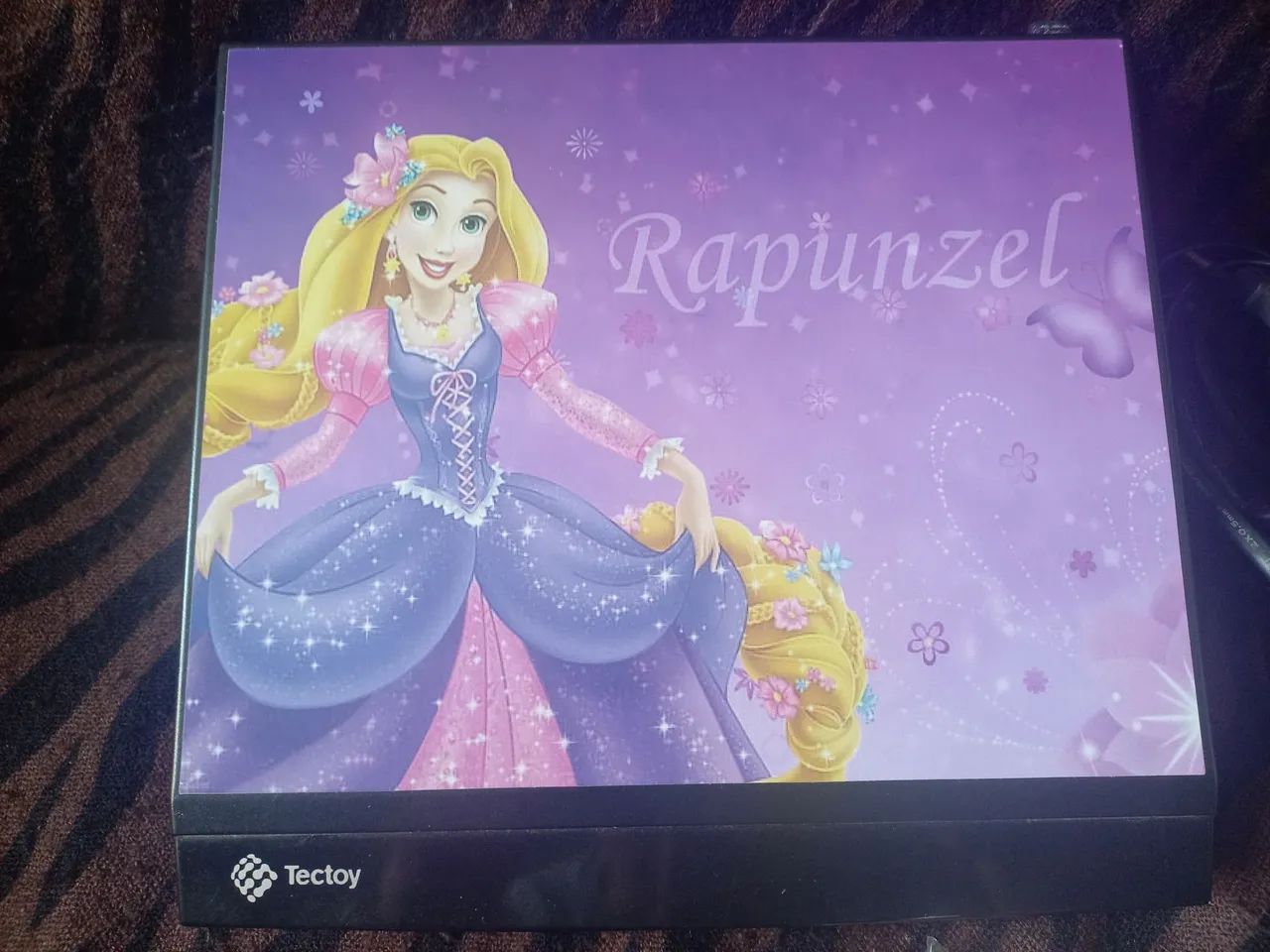 DVD TECTOY C100 COM RAPUNZEL. COMPLETO E CONSERVADO.  - Foto 2