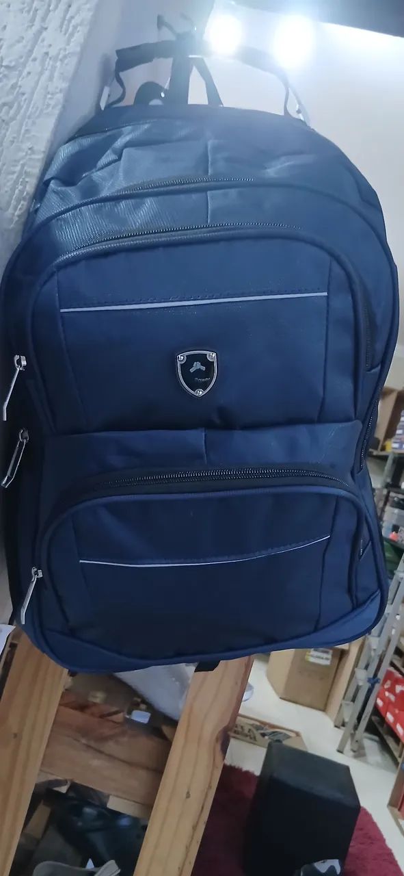 MOCHILAS REFORÇADAS, IMPERMEÁVEIS, ALÇA COM CABO AÇO. *  - Foto 3