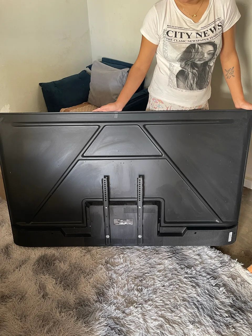 Carcaça da TV TCL 65p  - Foto 4