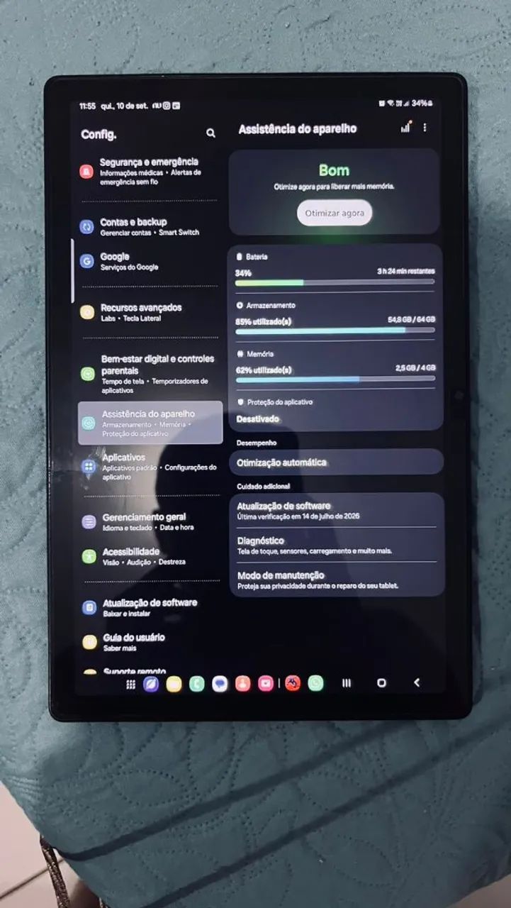 Samsung tab A8 