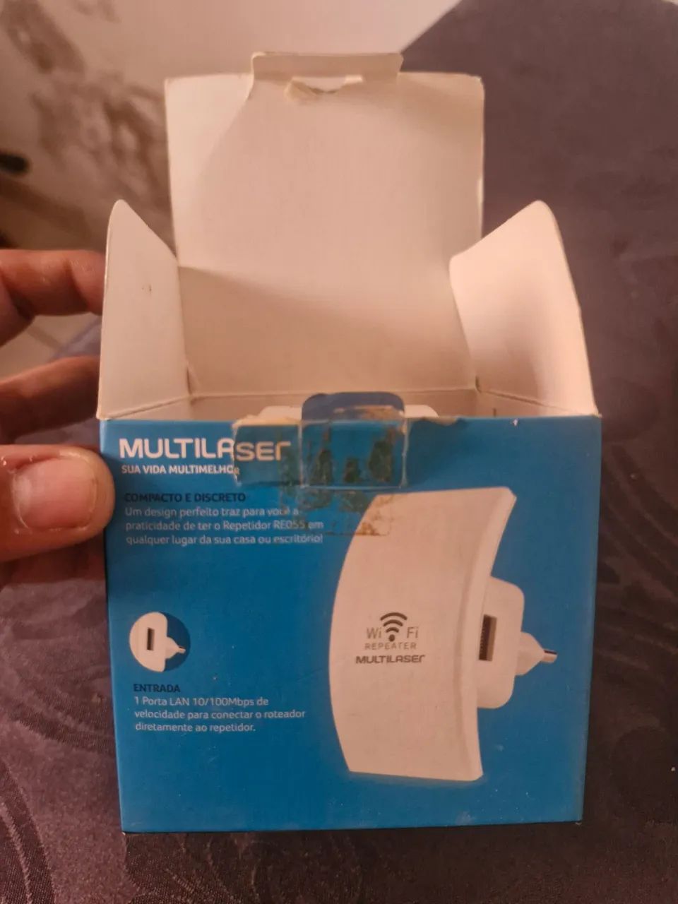 Repetidor Multilaser re055 Wireless-N  - Foto 3