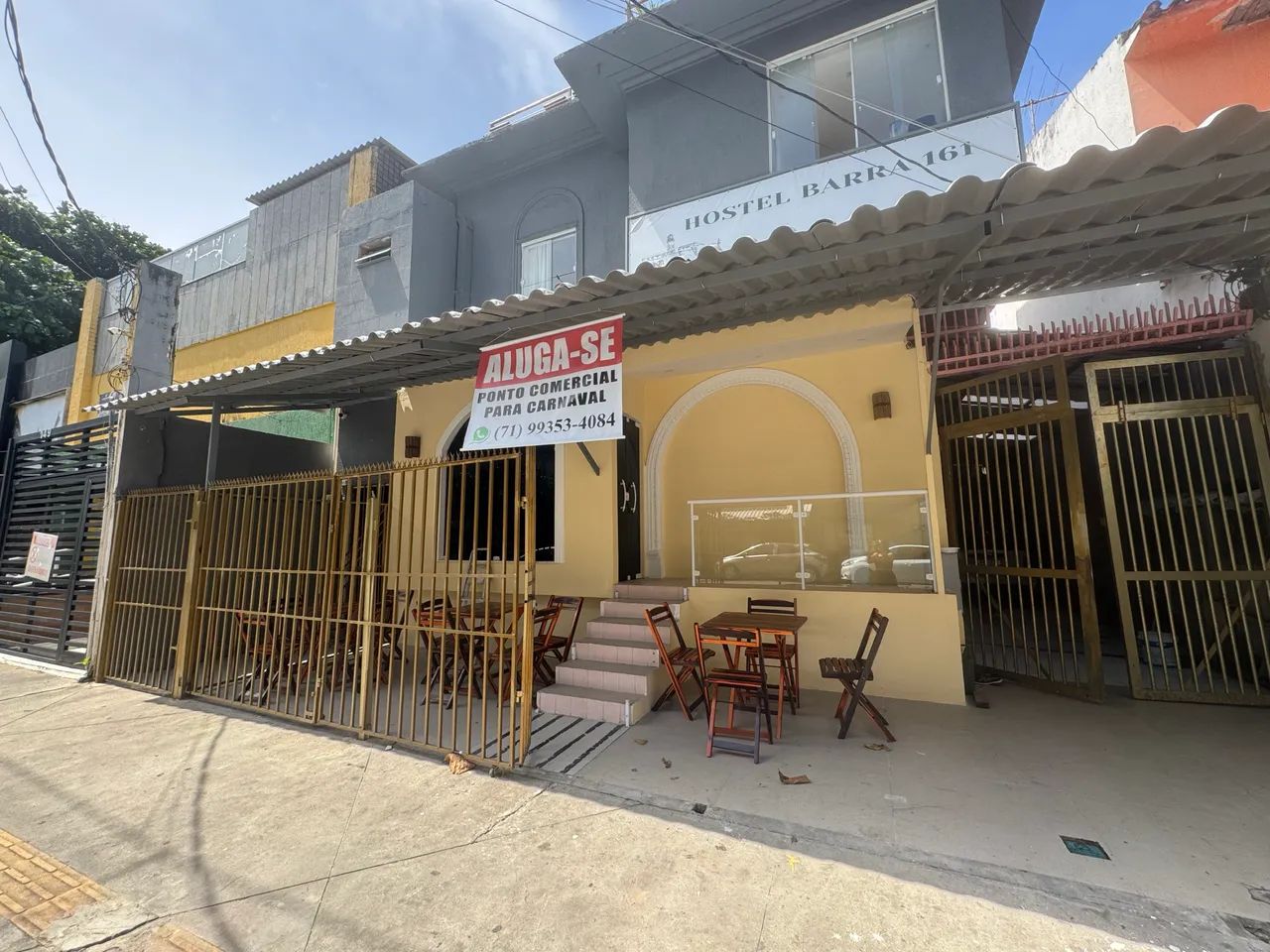 PONTO COMERCIAL NA BARRA PARA CARNAVAL 