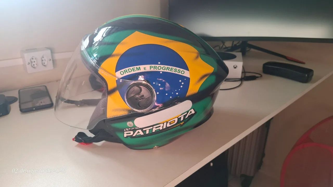 Vendo Capacete Pro Tork aberto