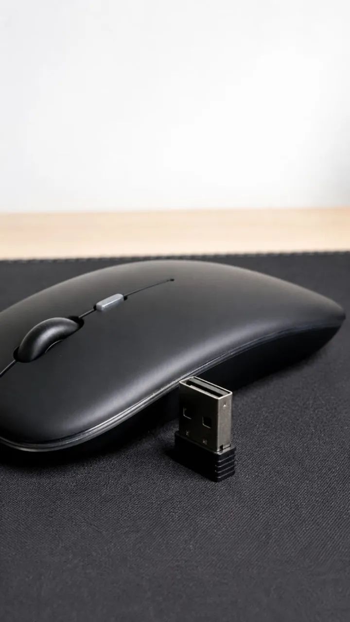 Mouse USB sem fio 