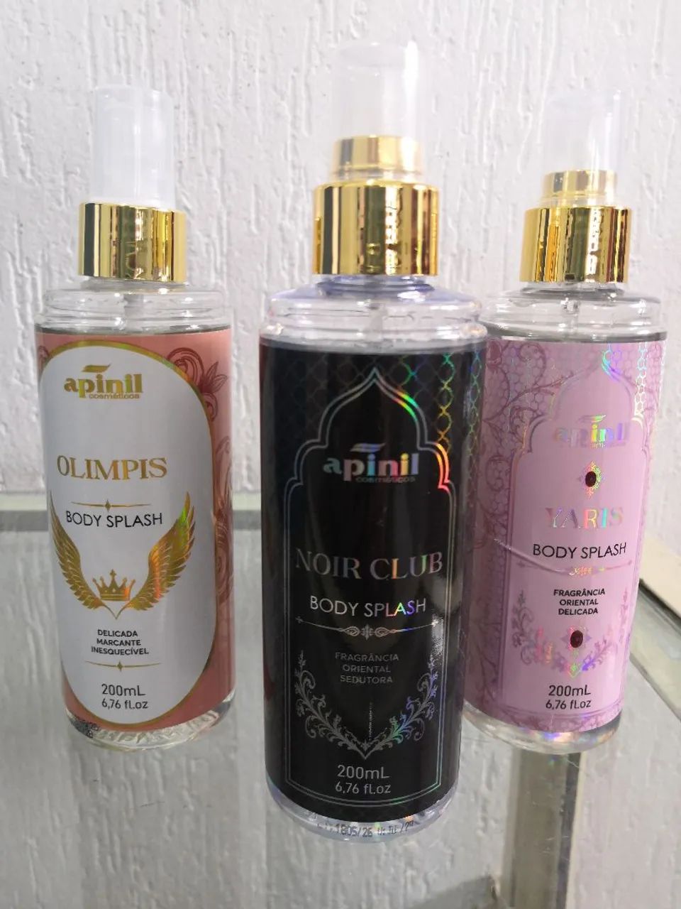 Kit 3 Body Splash Água Colônia  - Foto 2