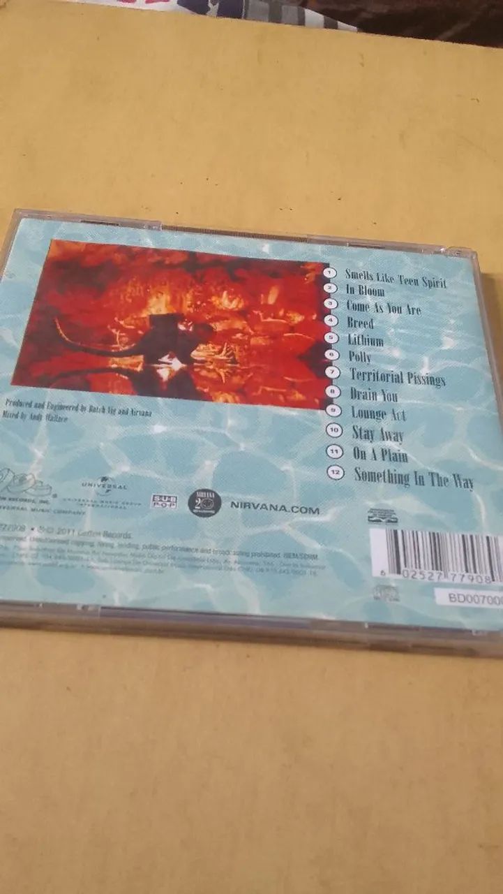 Cd Nirvana Nevermind - Foto 2