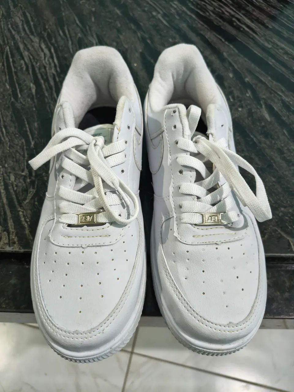 Tênis nike air branco n41 - Foto 3