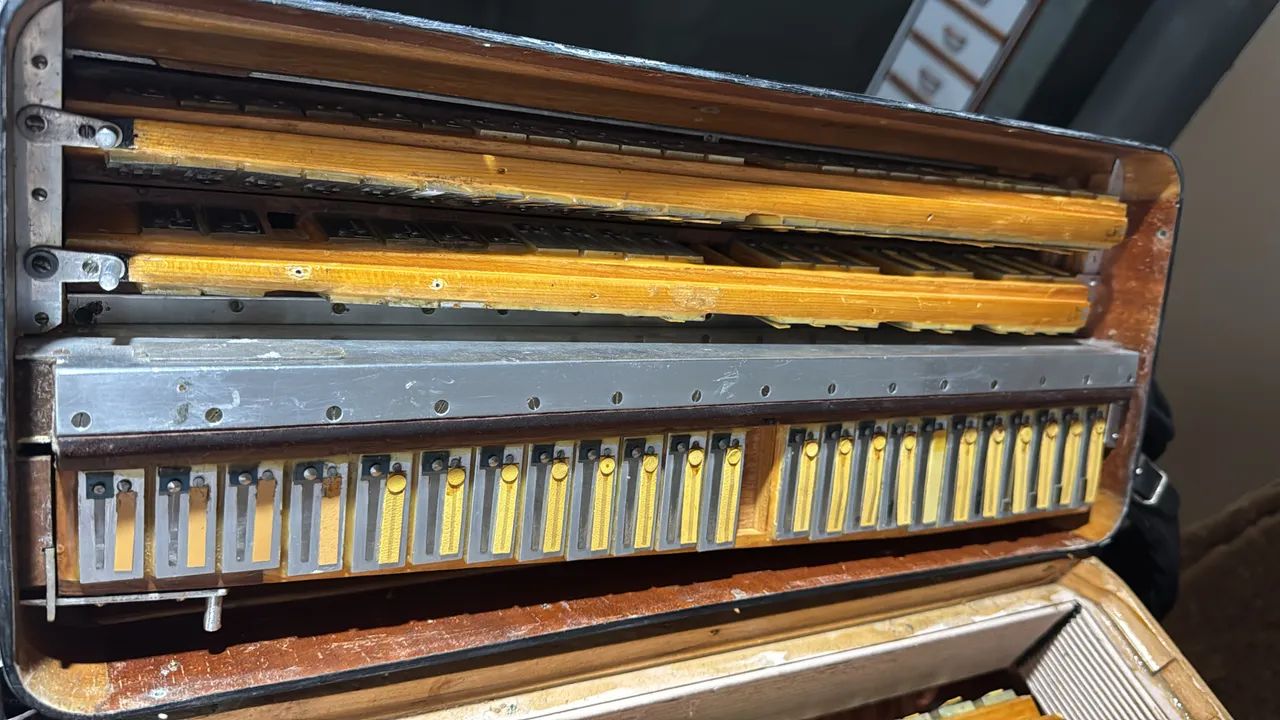 Acordeon Latosca 120 bx Com Ressonância  - Foto 3