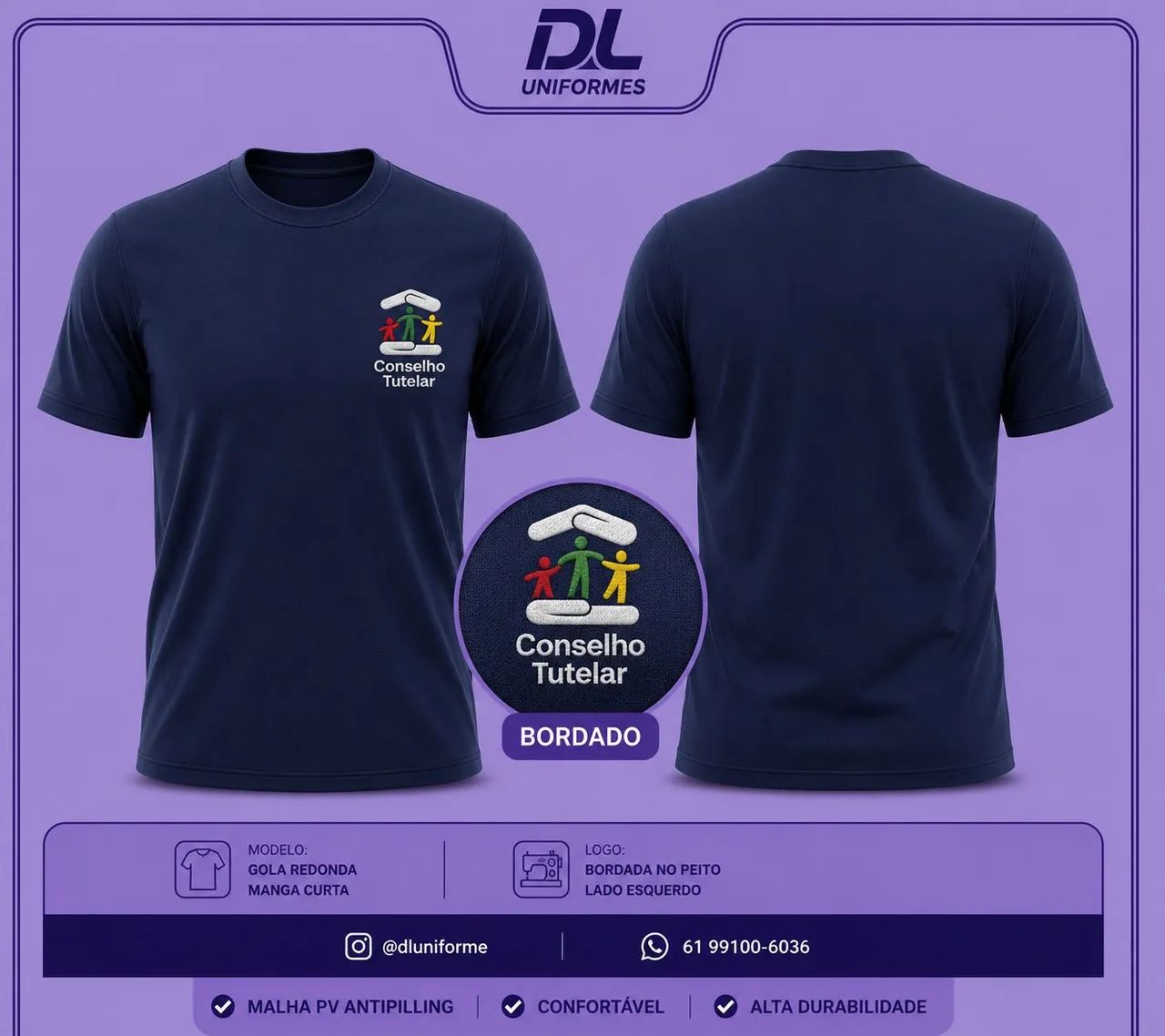 Camiseta Personalizada para Empresas | Uniforme Profissional com Logo - Foto 3