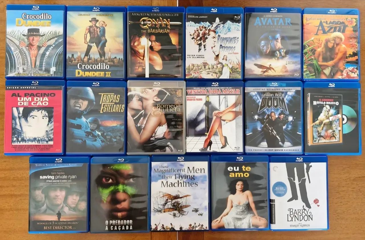 Lote com 85 Blu-ray Autorados  - Foto 4