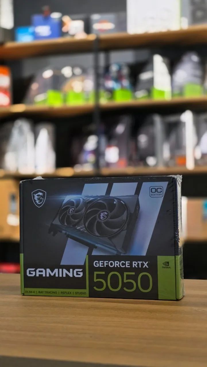 Placa de vídeo MSI Gaming RTX 5050 8GB - Nova e lacrada - Foto 2