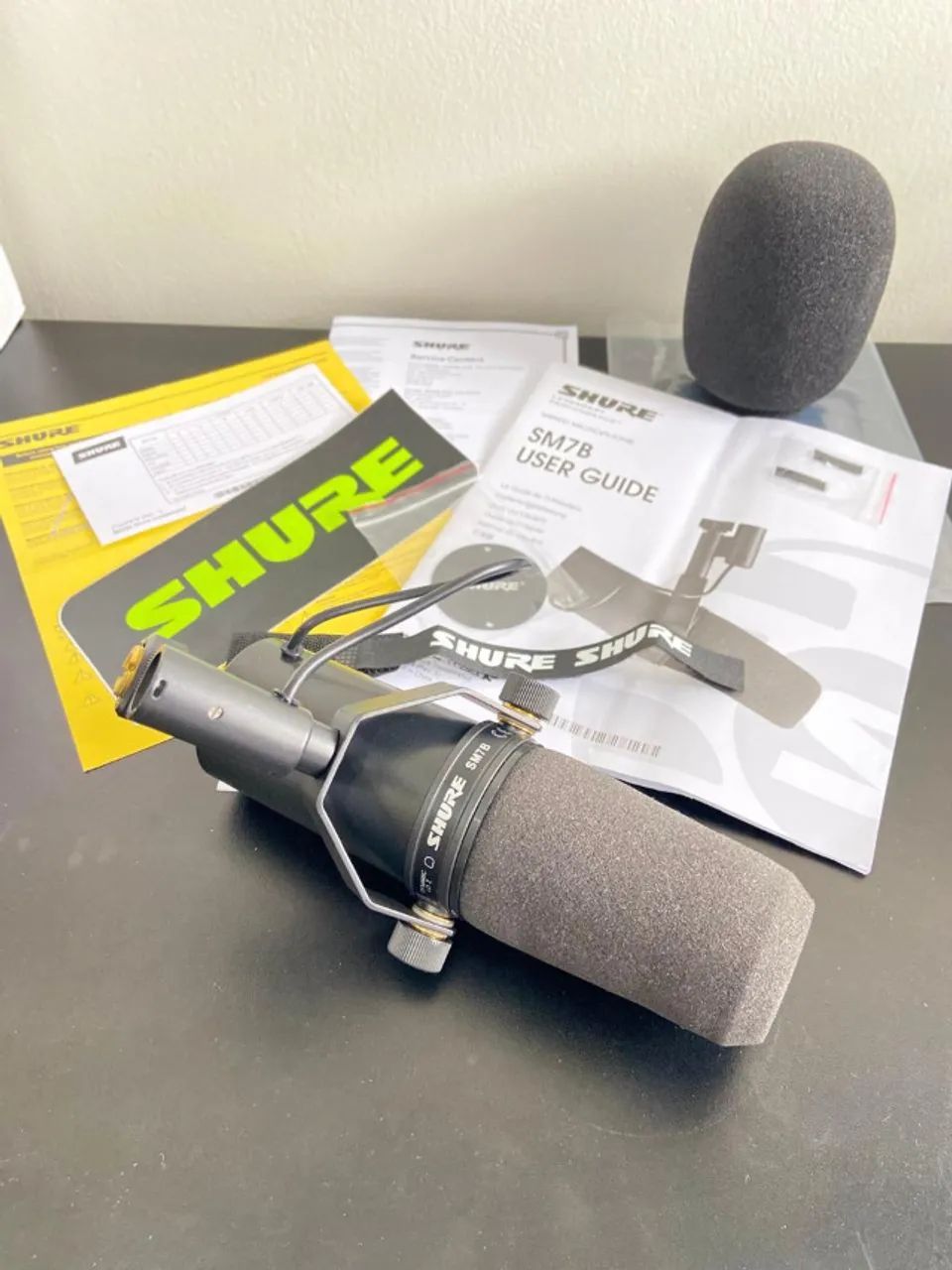 Shure SM7B mic stúdio profissional - Foto 3