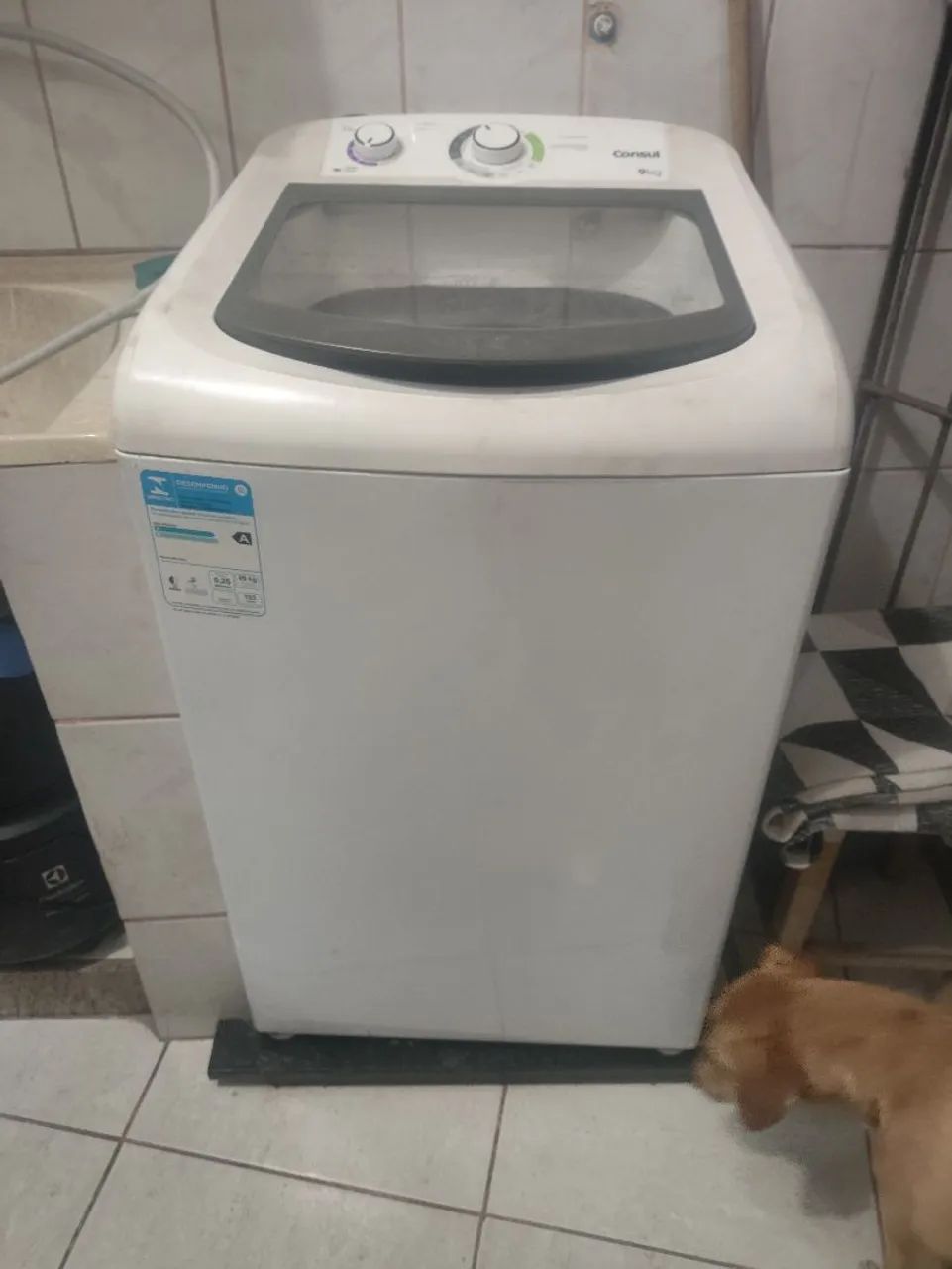 Máquina de lavar Consul 9 kilos usada - Foto 2