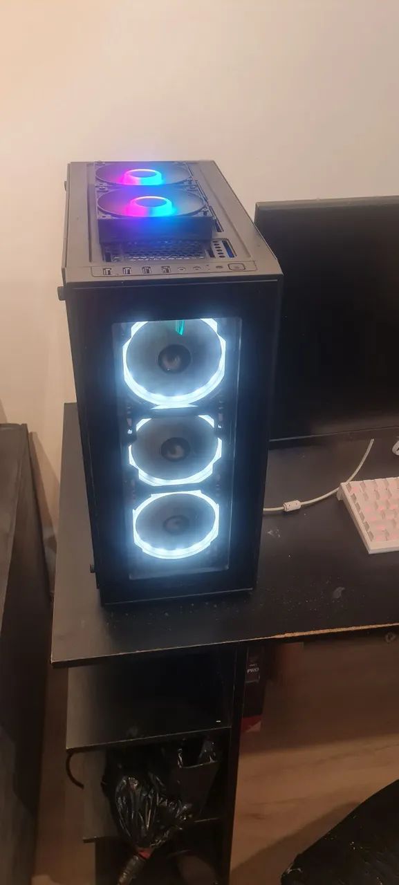 CPU GAMER RYZEN 7 5700X3D E RX 9060XT - Foto 2
