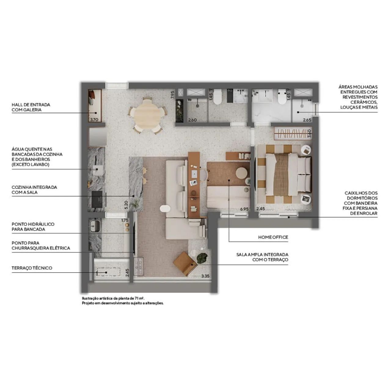 PRACA HIGIENOPOLIS - APARTAMENTOS - Foto 5
