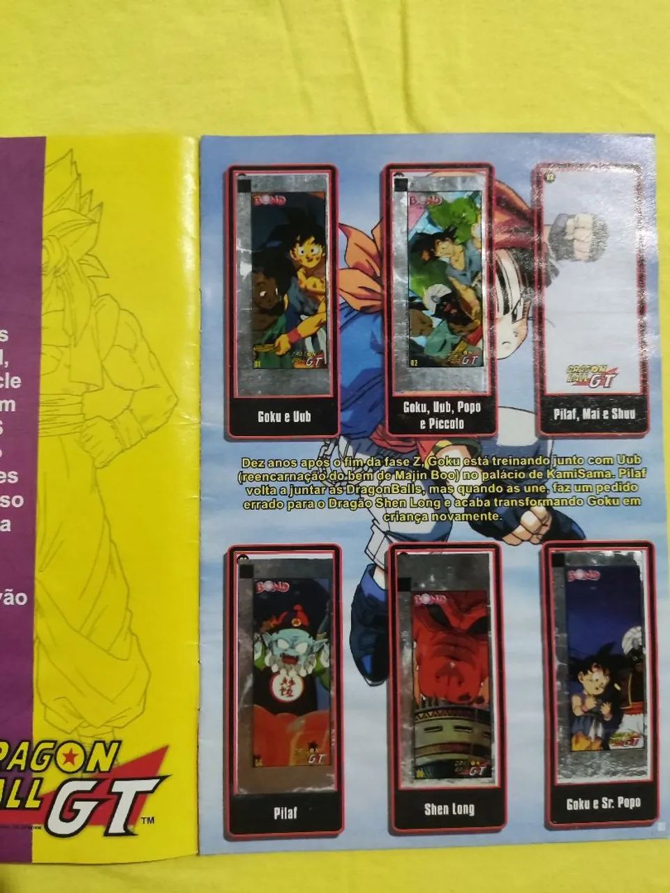 Álbum Bond Chicle Dragon Ball GT - Foto 2