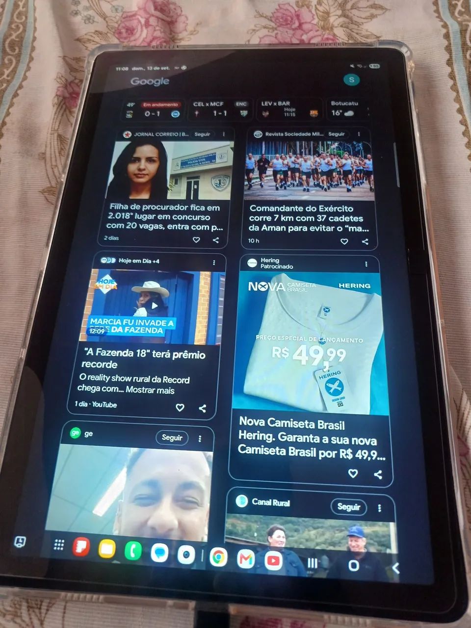 Tablet samsung A 9 + 11 polegadas  - Foto 2