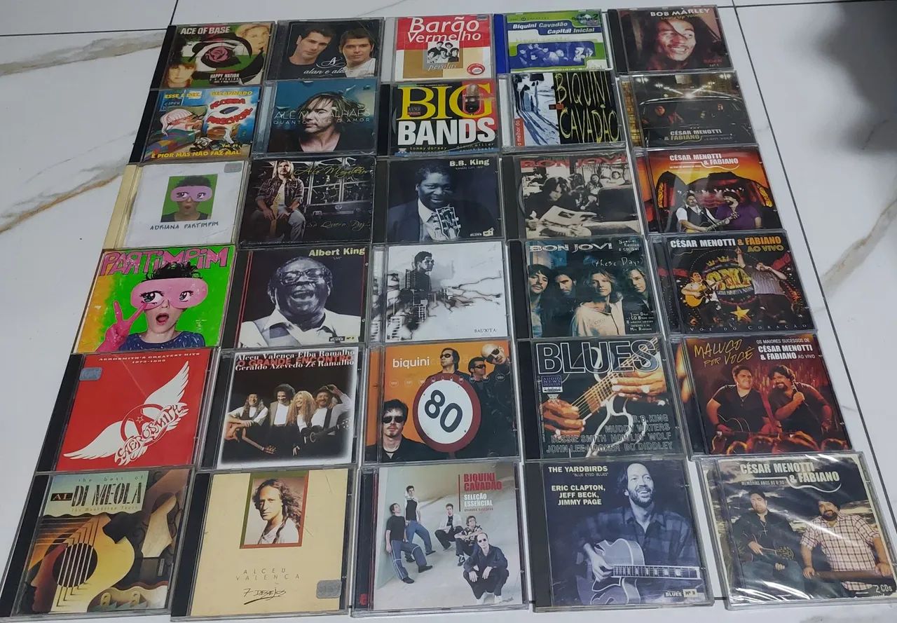 Cds de áudio 