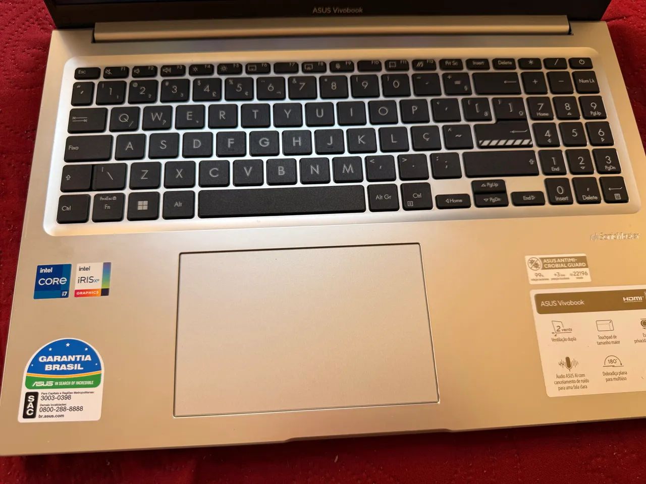 NOTEBOOK ASUS I7 16GBRAM 1TB SSD - Foto 4