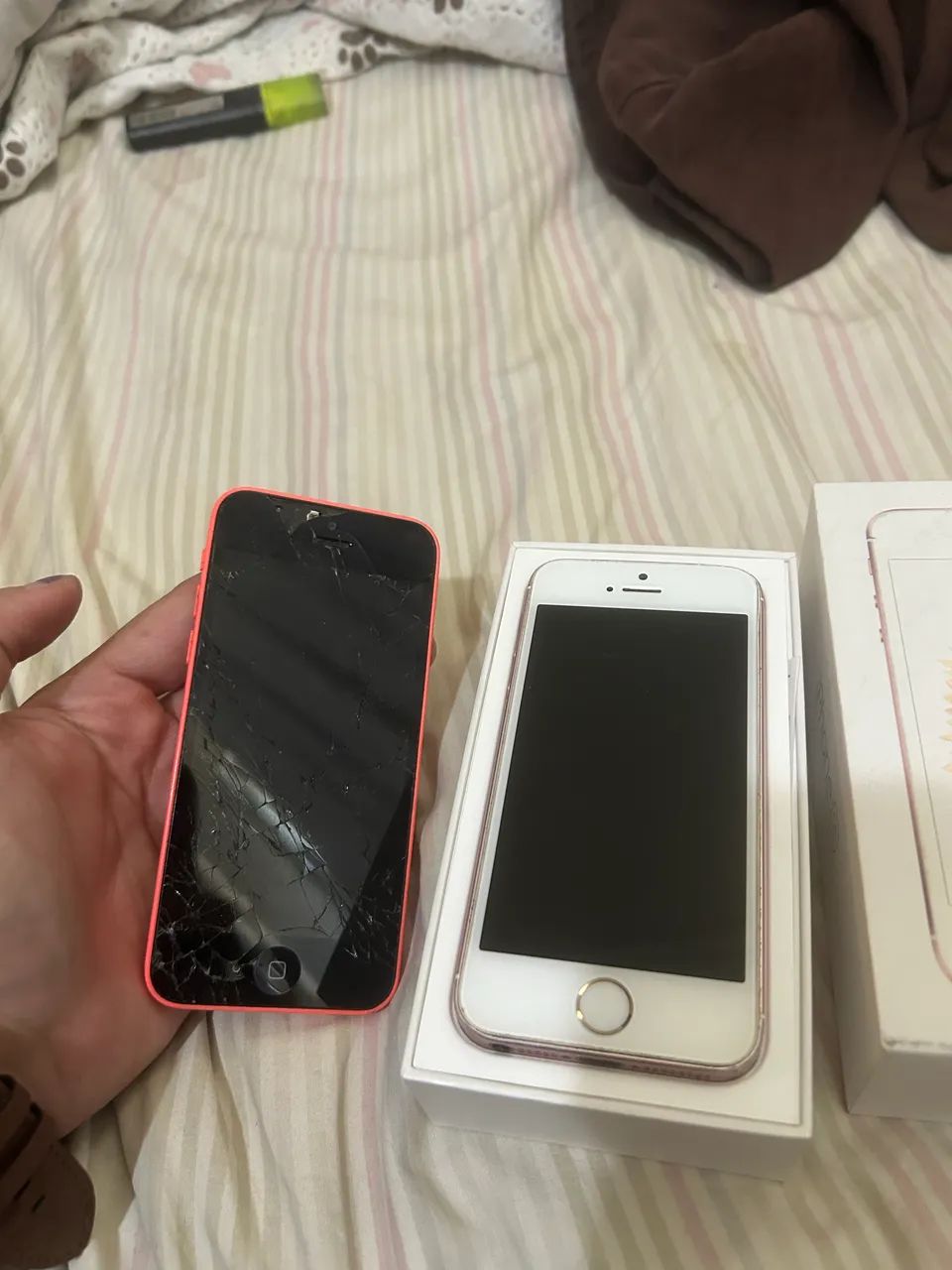 Carcaça IPhone 5C e 5SE