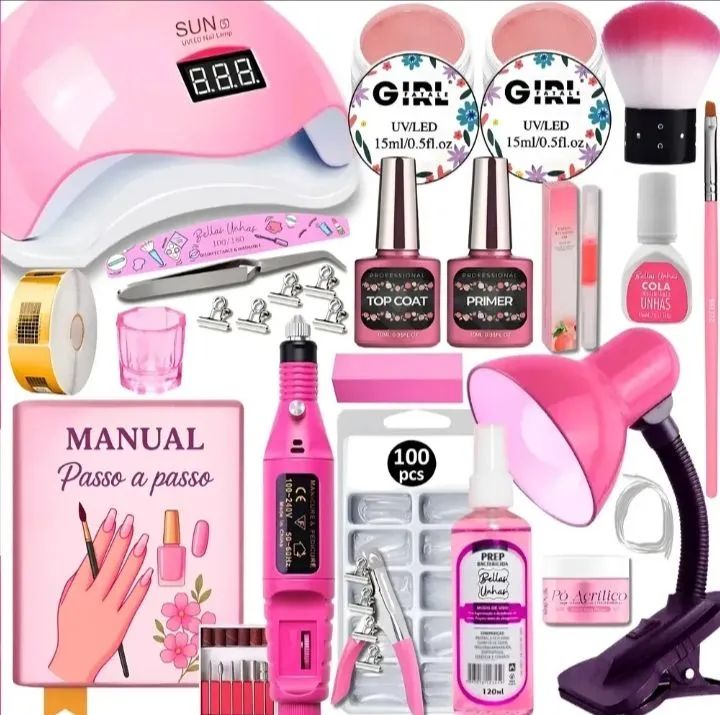 Kit Profissional Nail designer completo. - Foto 2