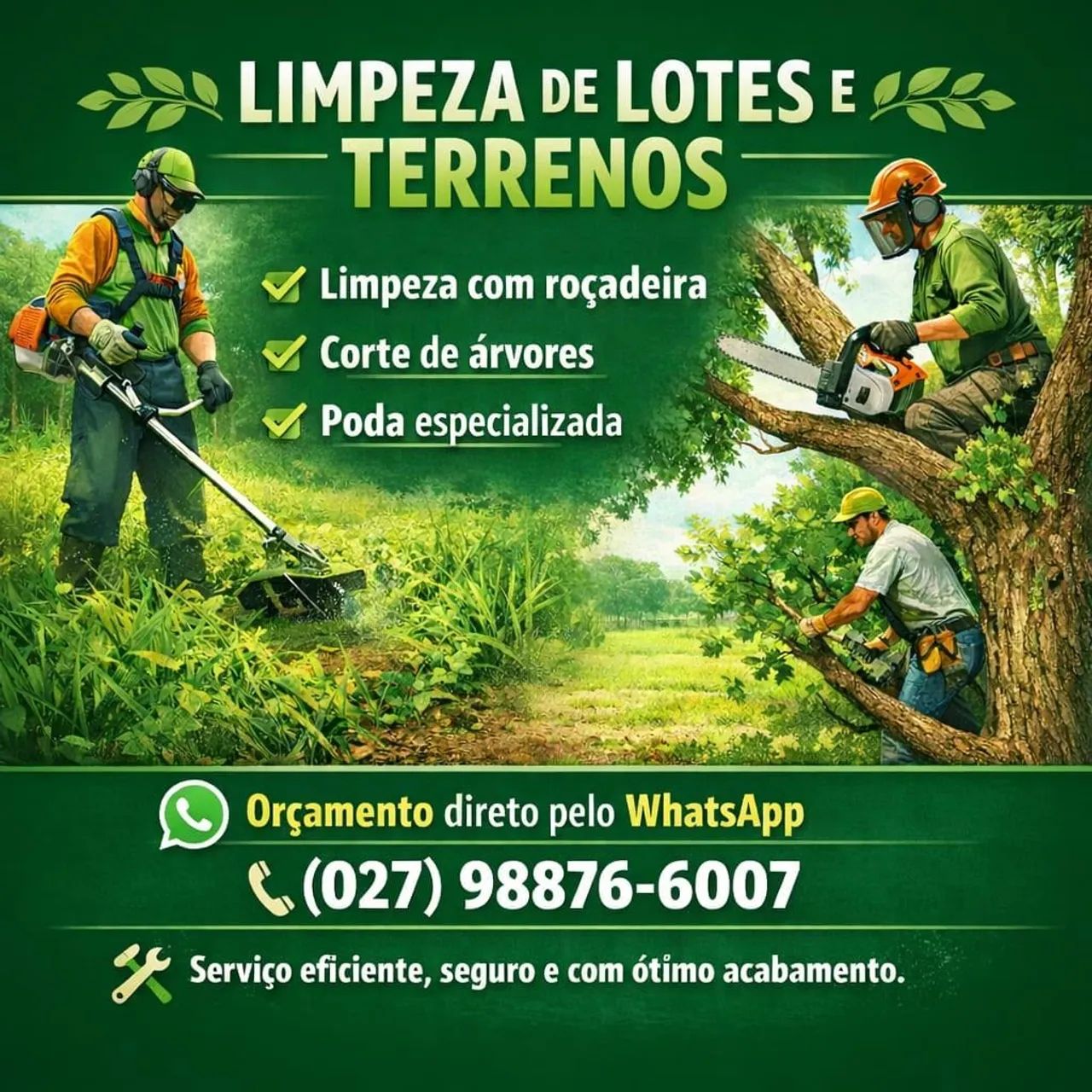 Limpeza de terreno