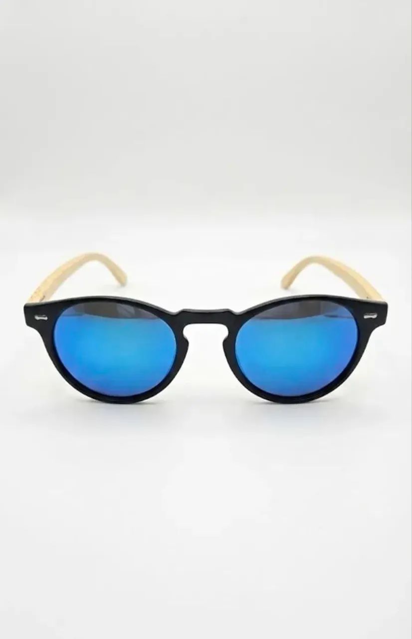 Óculos espelhado Bambu UV 400 - Foto 4