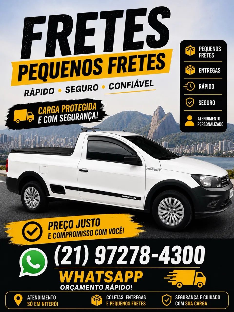 FRETES PEQUENOS  - Foto 2