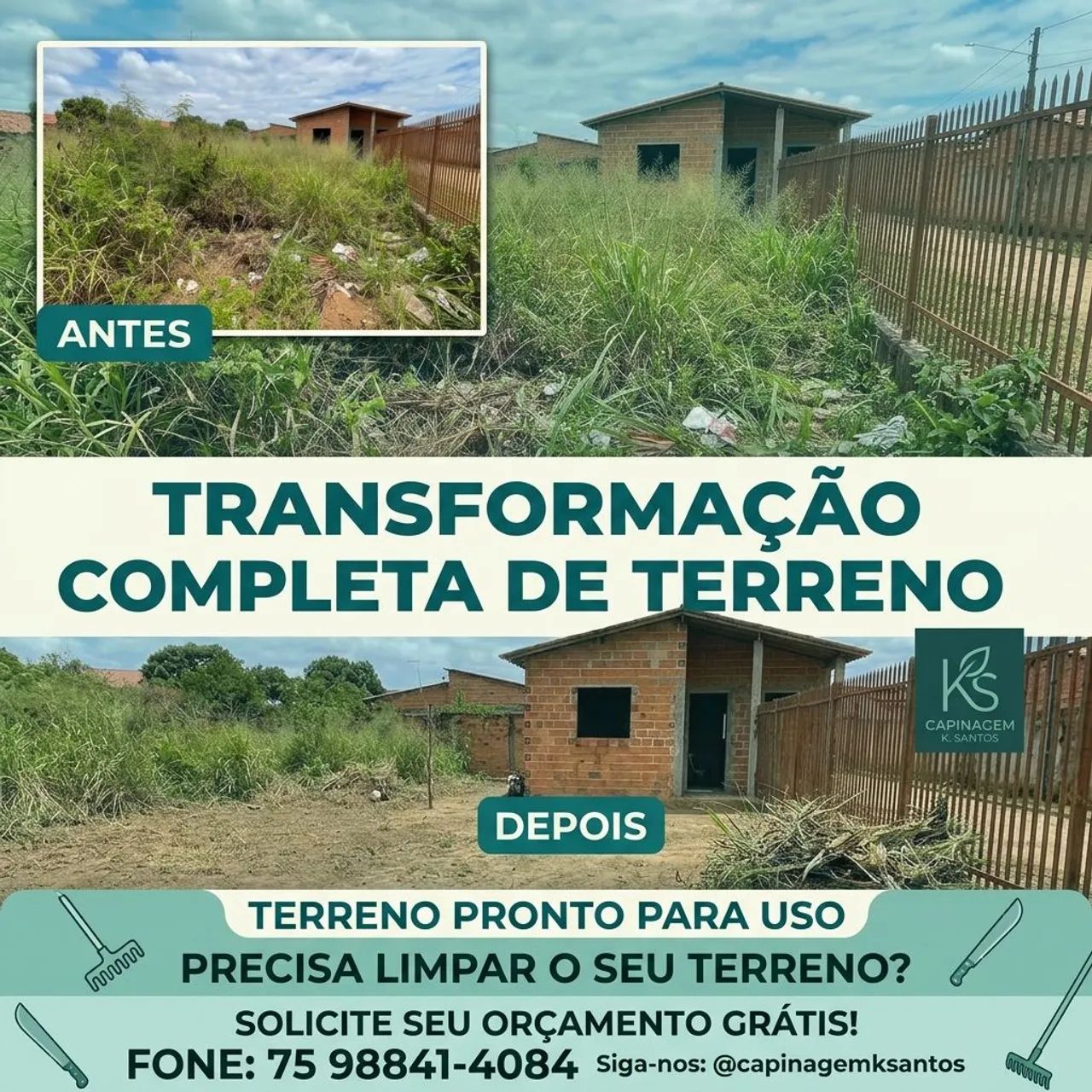 Limpeza de Terrenos e Lotes - Capina e Roçagem - Foto 3