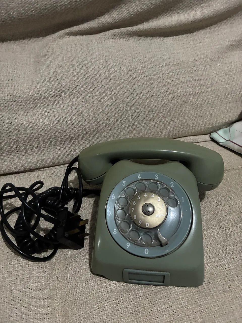 Telefone Antigo de Disco Ericsson Original - Década de 70/80 - Foto 2