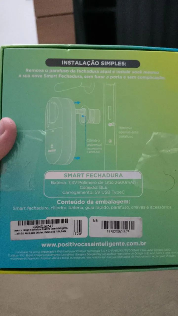 Fechadura digital NUNCA USADA - Foto 4