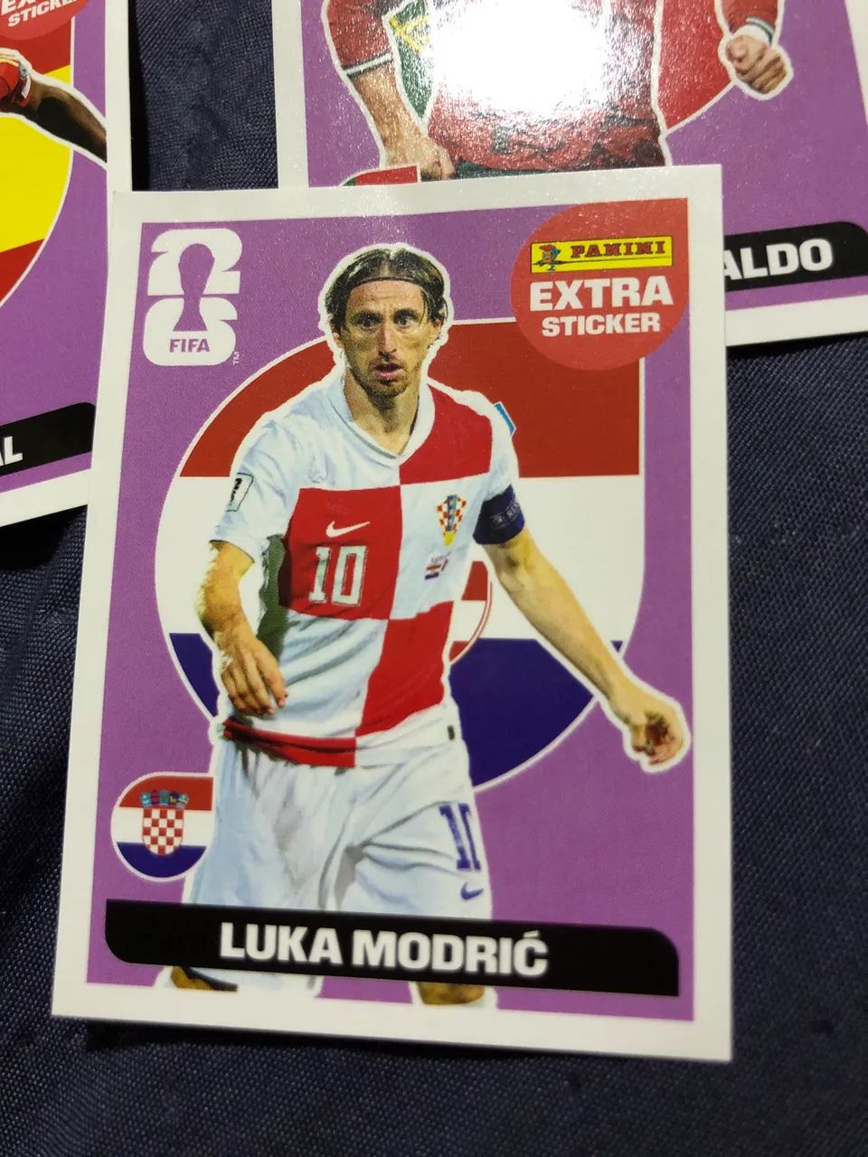 Luka Modric Figurinha Legend Roxa Original 2026