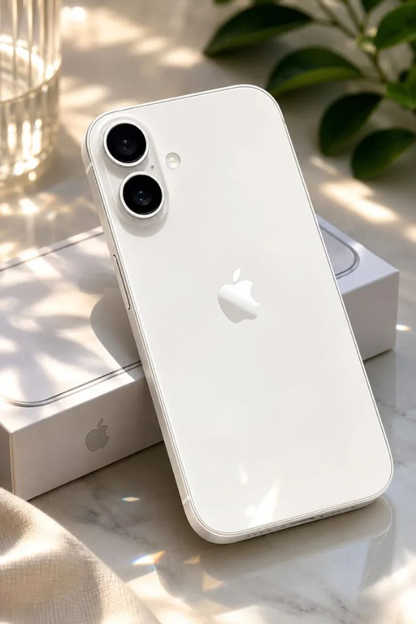 IPHONE 16 256 GB SEMI NOVO BRANCO COM GARANTIA  - Foto 3