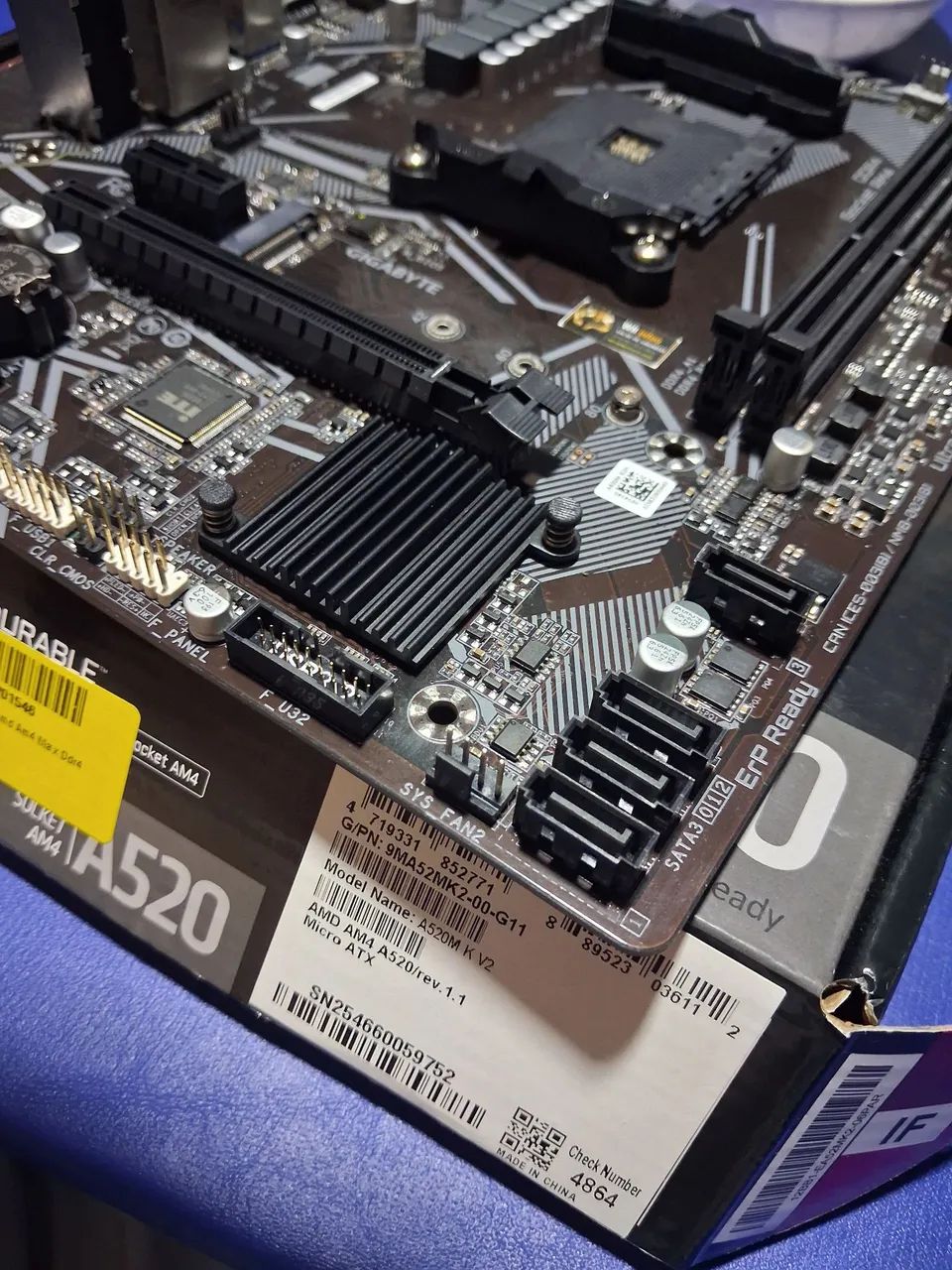 Placa mãe A520m s2h - Foto 3