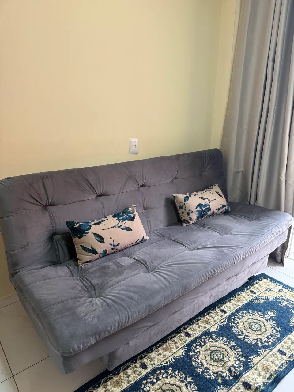 Sofá cama suede - Foto 2