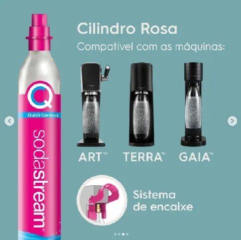 Recarregue Sodastream cilindro - Foto 2