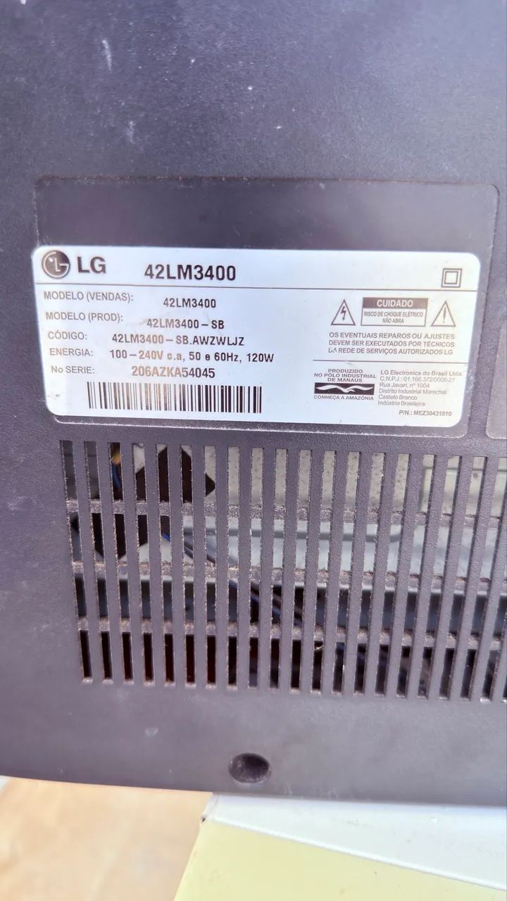 Tv LG com defeito  - Foto 2