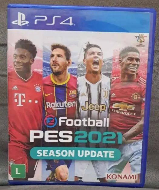 PES 2021 - CD ORIGINAL - PS 4 E PS5 Frete Grátis 