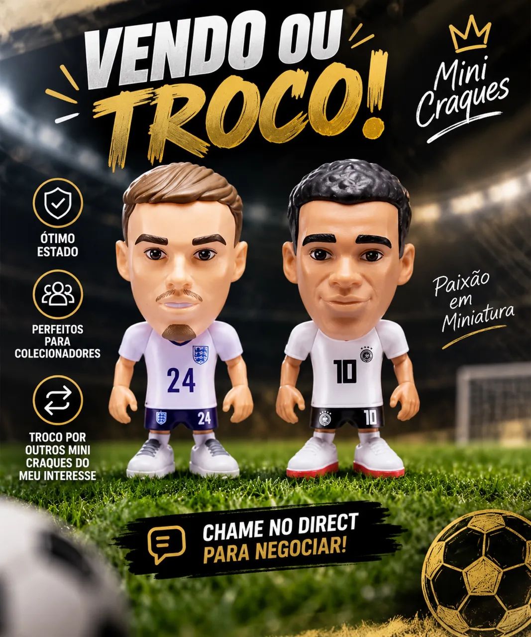 Boneco Ballers Copa do Mundo (VENDO OU TROCO)