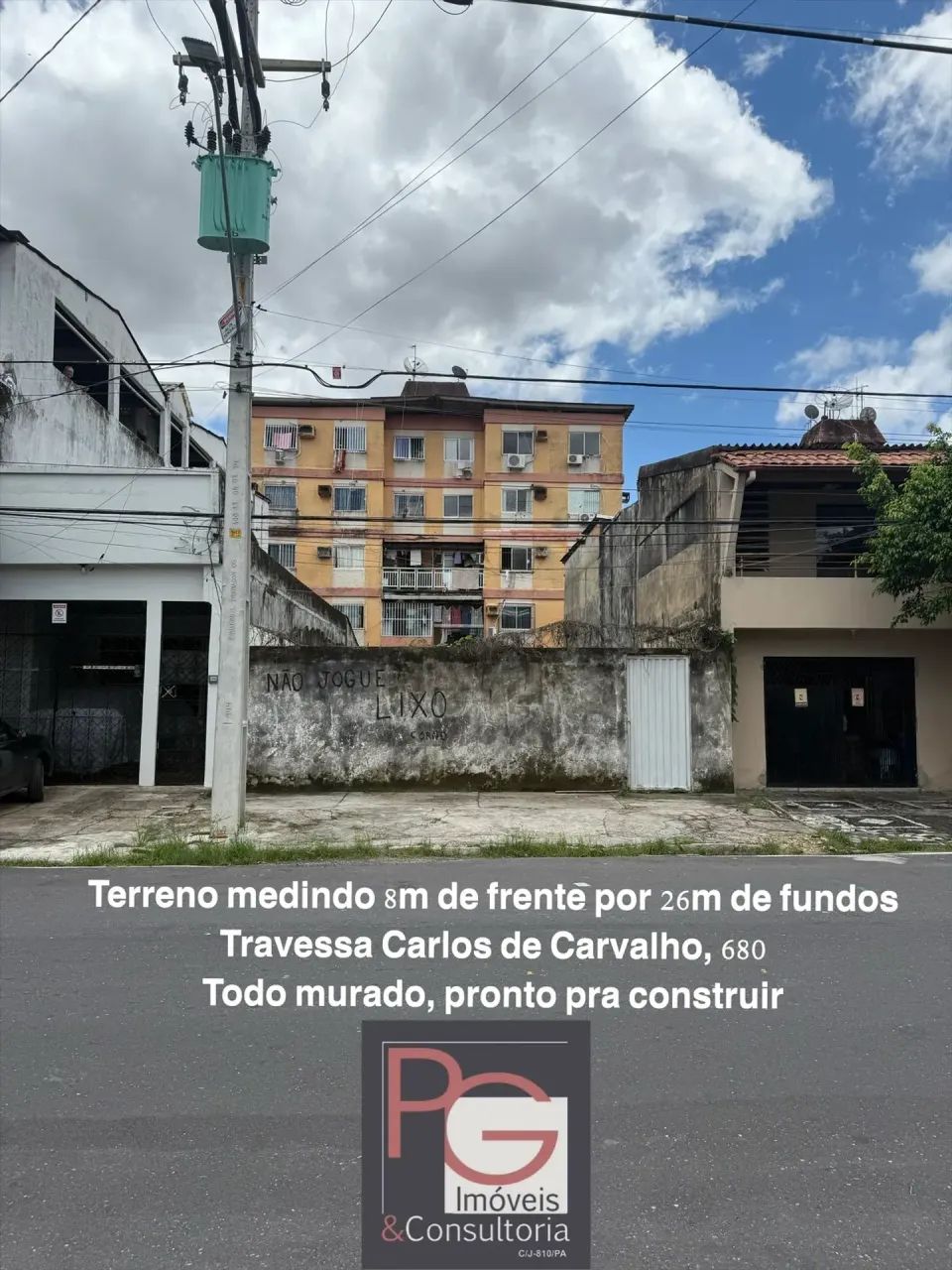 VENDO MARAVILHOSO TERRENO MEDINDO 8M DE FRENTE X 26M DE FUNDOS, ÓTIMO LOCAL NA TV CARLOS D - Foto 8