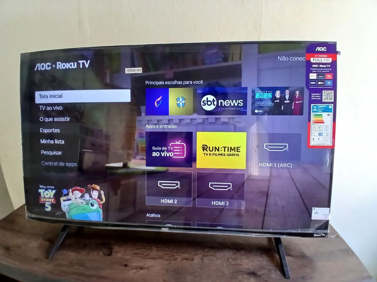 Tv smart Roku nova 43polegadas  - Foto 2