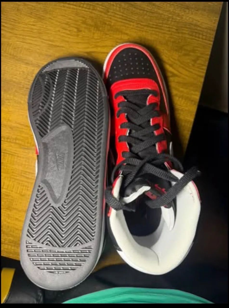 ? Nike Terminator High Black and University Red - Foto 5